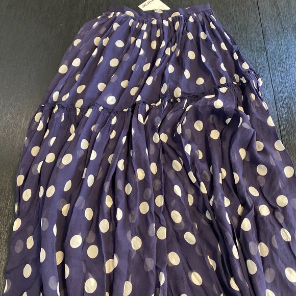 Mirae Alma Polk Dot Skirt Size 34 - Picture 4 of 4